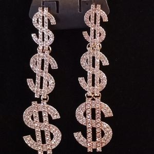 Money can't buy you class earrings